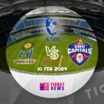 Mi Emirates Vs Dubai Capitals Tickets