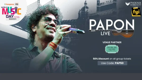 Papon Live World Music Day