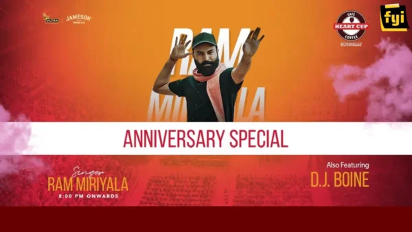 Anniversary celebrations with Ram miriyala