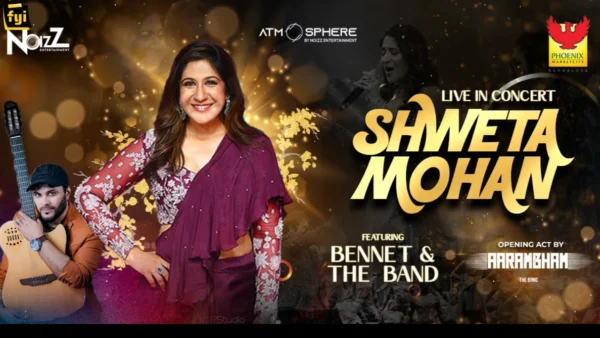 SHWETA MOHAN LIVE IN CONCERT